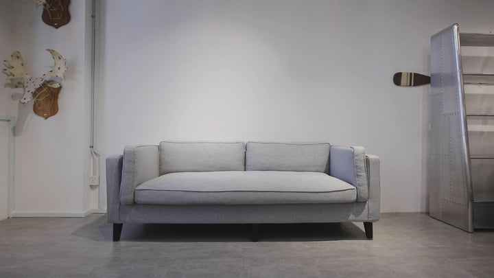 Modern Fabric 3 Seater Sofa DANNY