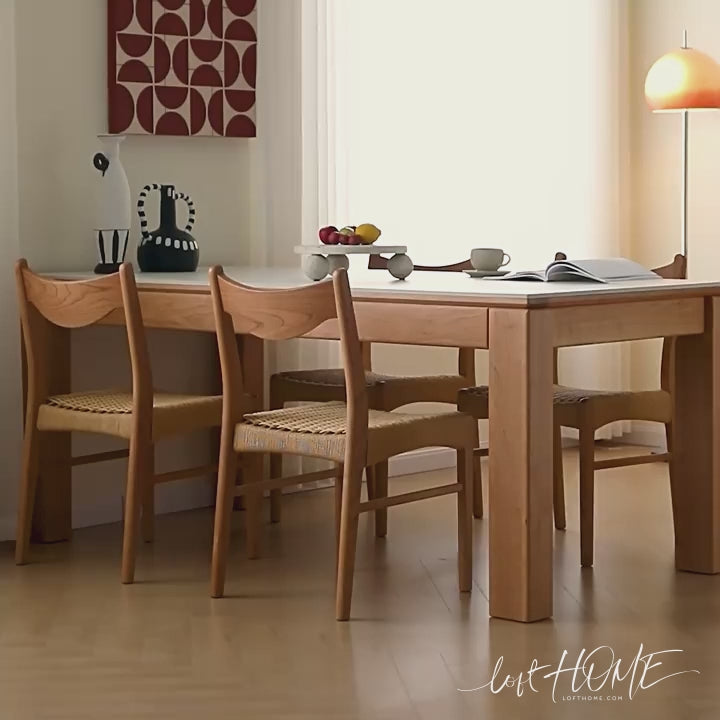 Scandinavian Sintered Stone Dining Table DEFT