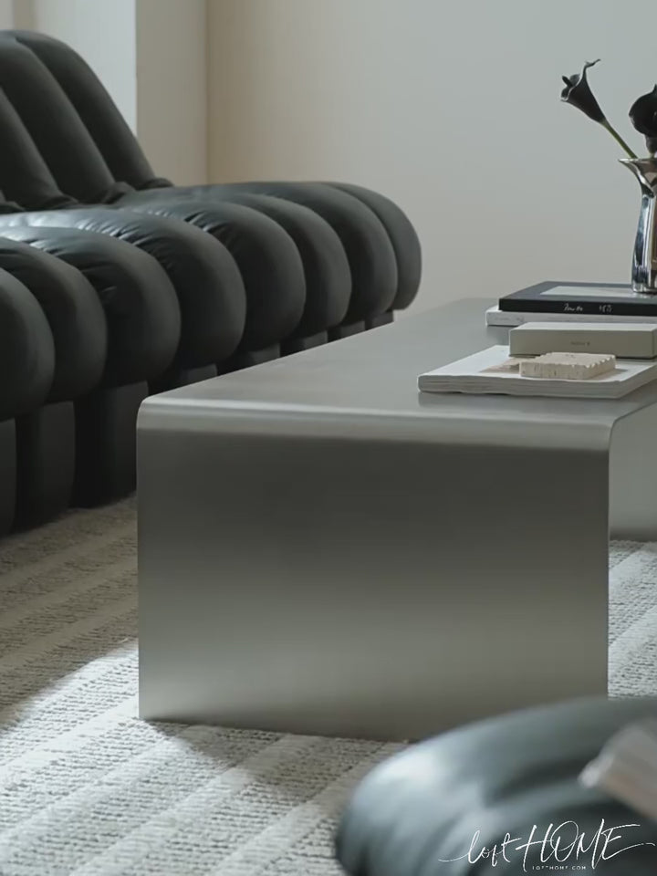 Minimalist Steel Coffee Table ARC