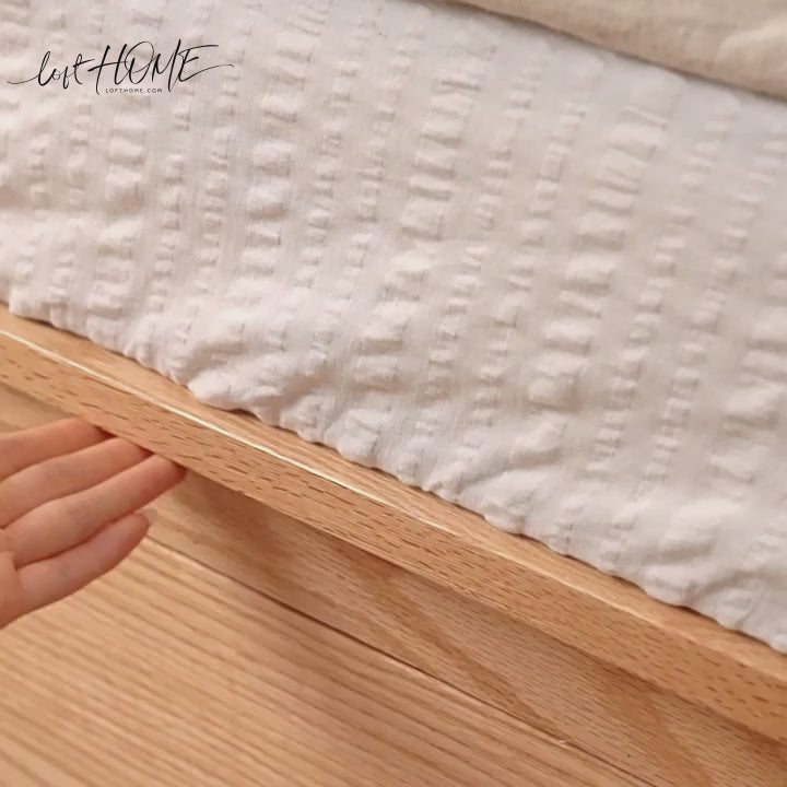 Scandinavian Wood Bed HEMO