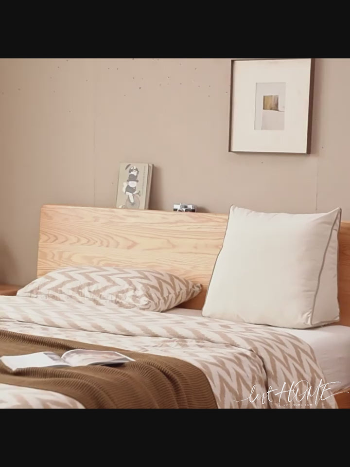 Modern cat scratch resistant fabric triangle rest pillow you color swatches.