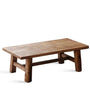Rustic Elm Wood Coffee Table NORTHERN ELM