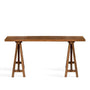 Rustic Elm Wood Dining Table CRAFT ELM