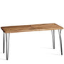 Rustic Elm Wood Dining Table ORDINARY ELM