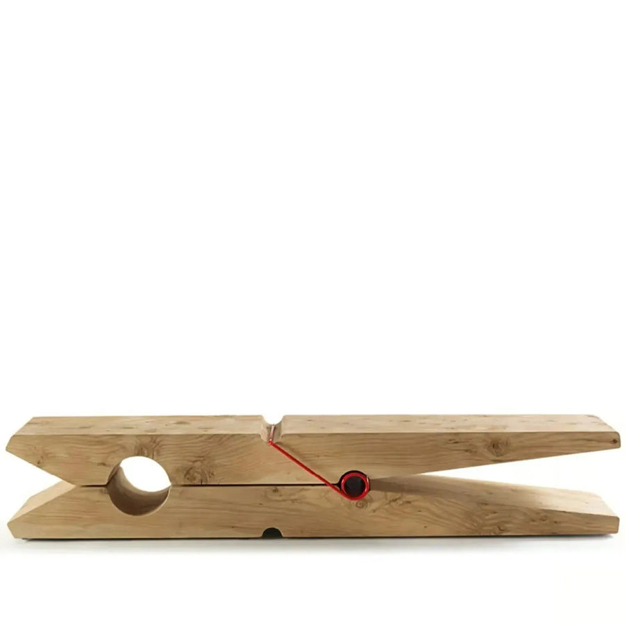 Rustic Wood Bench MOLLETTA