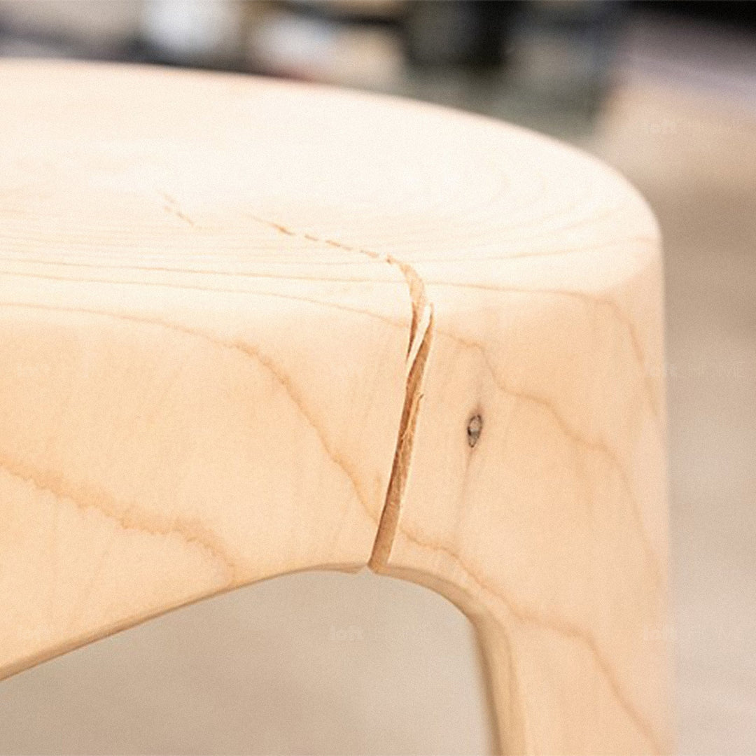 Rustic Wood Side Table GEPPO
