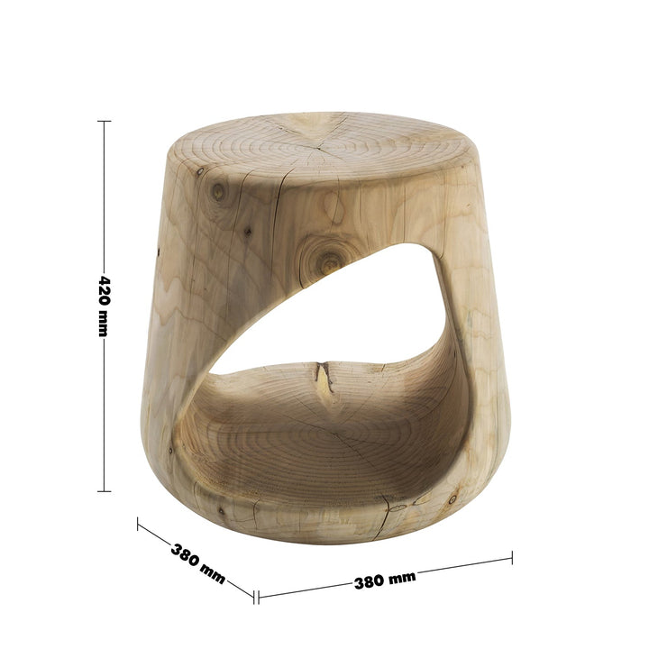 Rustic wood side table geppo size charts.
