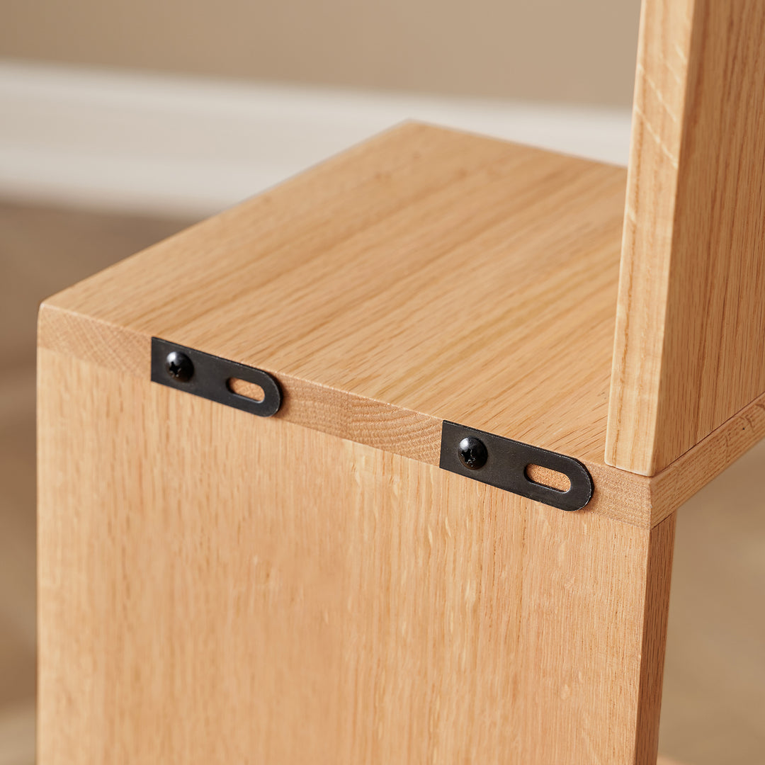 Scandinavian beech wood corner shelf pittsburgh in still life.