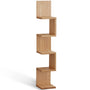 Scandinavian Oak Wood Corner Shelf PITTSBURGH