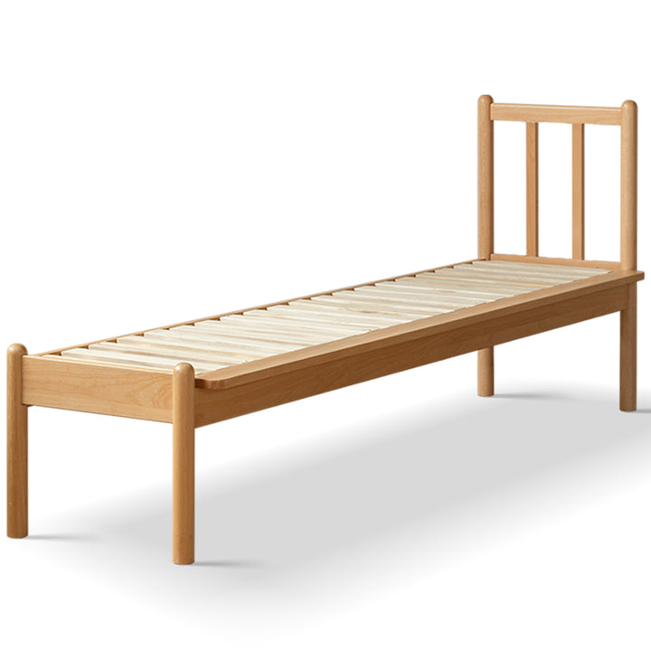Scandinavian beech wood height adjustable kids sidecar bed with mattress anchor situational feels.