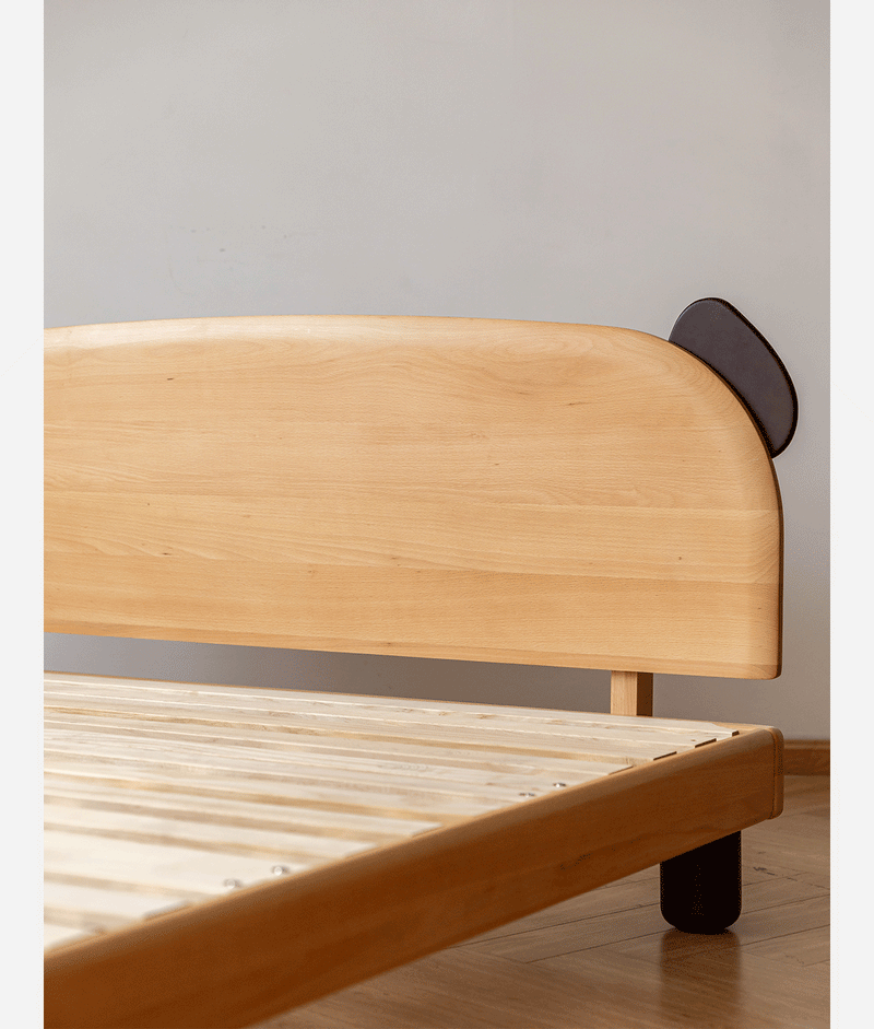 Scandinavian Beech Wood Kids Bed TEDDY Good to Know - 3