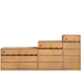 Scandinavian Beech Wood Kids Chest Of Drawers CREAMY