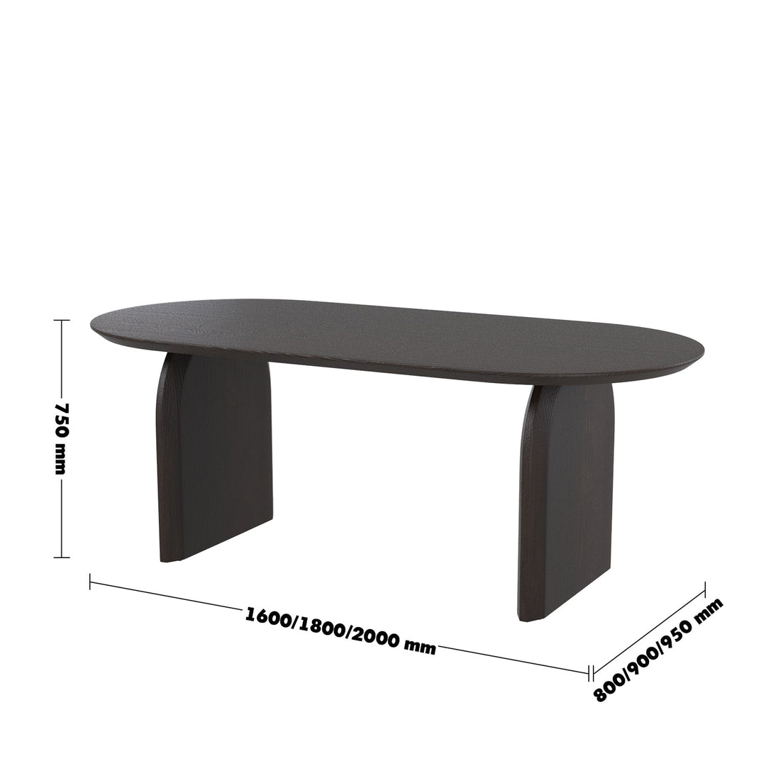 Scandinavian elm wood dining table zephyr size charts.