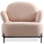 Modern Fabric 1 Seater Sofa LUCIA