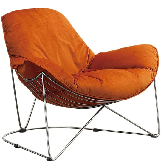 Industrial fabric 1 seater sofa uranus in white background.