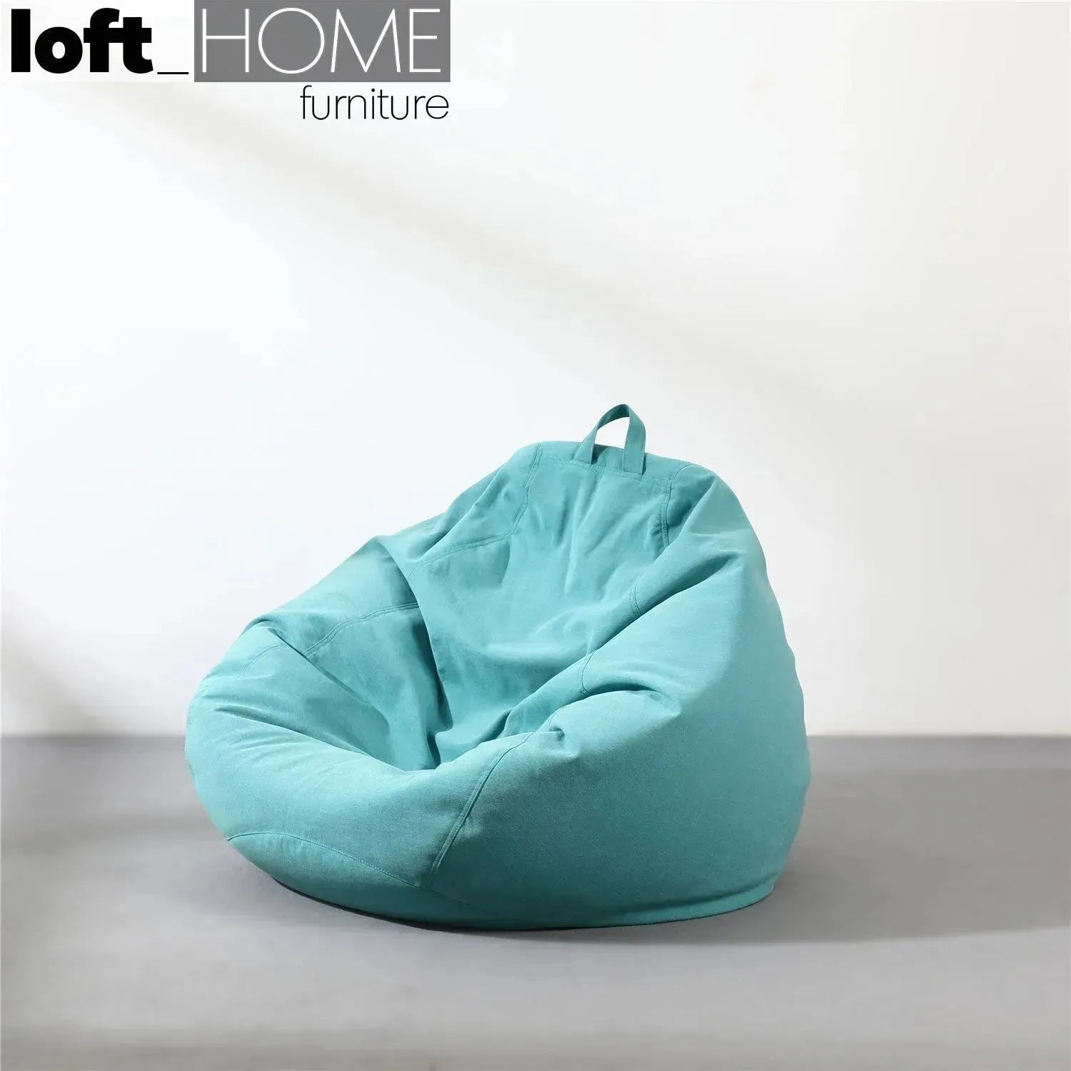 Modern Fabric Bean Bag Sofa LELINTA LOFT HOME