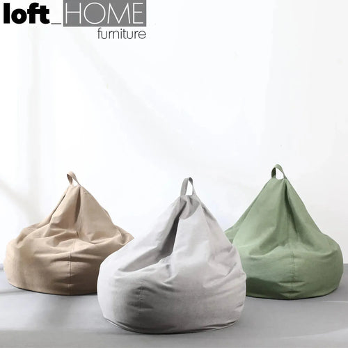 Modern Fabric Bean Bag Sofa LELINTA Good to Know Preview-1