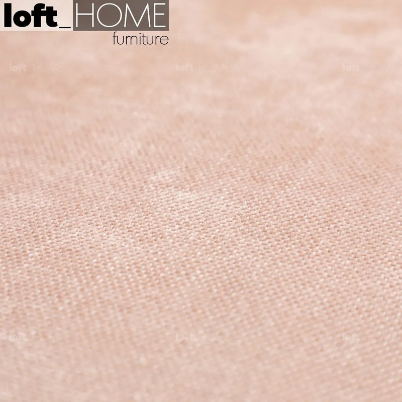 Modern fabric ottoman makron color swatches.
