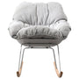 Scandinavian Fabric Rocking 1 Seater Sofa KAI
