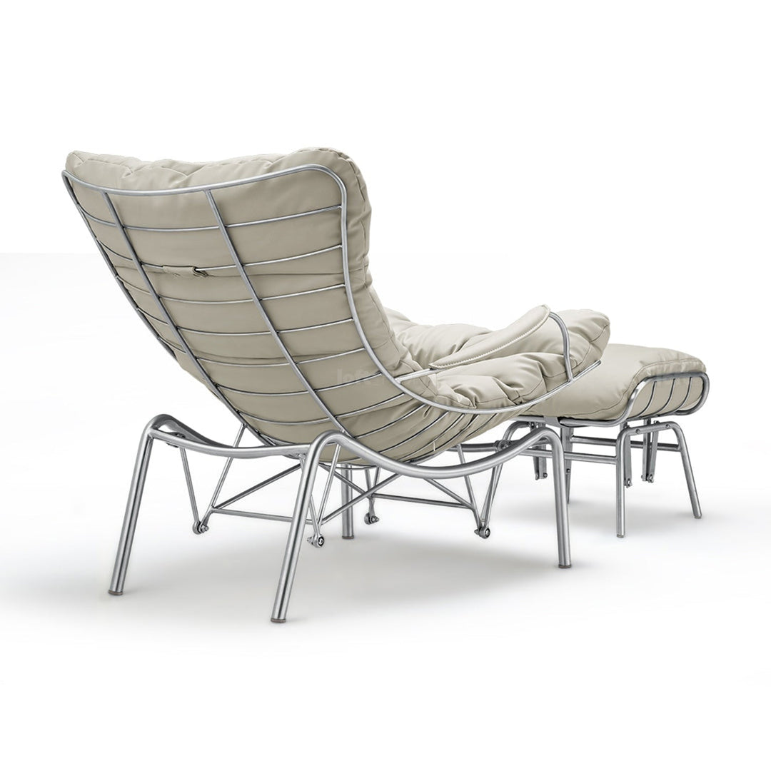 Scandinavian fabric rocking chair snail situational feels.