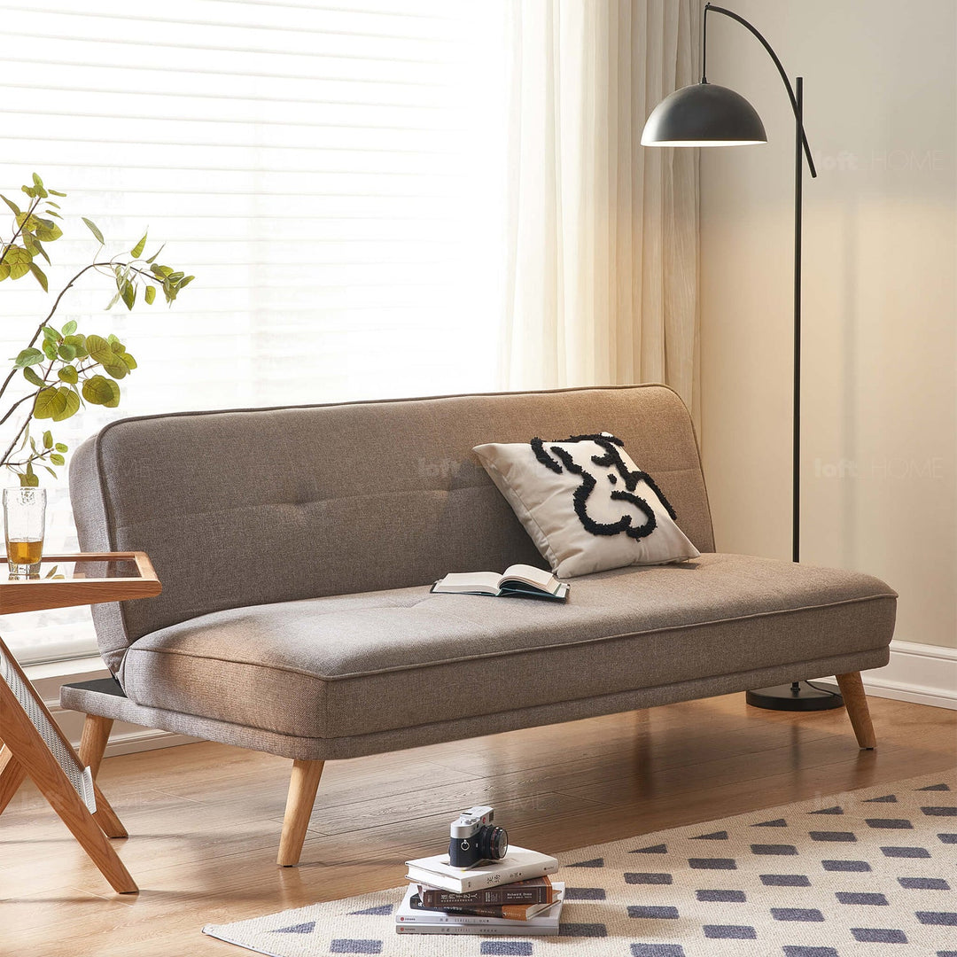 Scandinavian fabric sofa bed flexi detail 10.