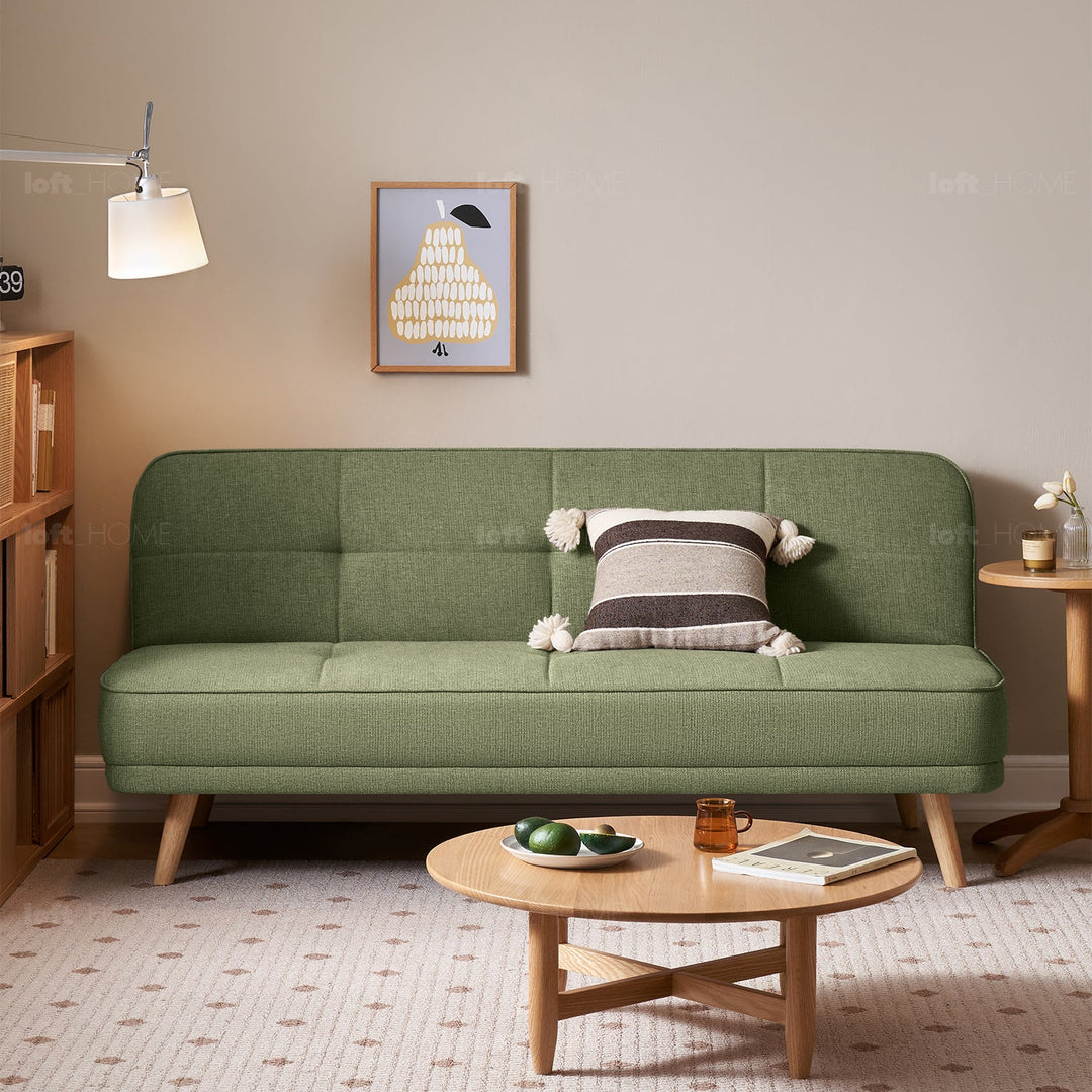 Scandinavian fabric sofa bed flexi detail 9.