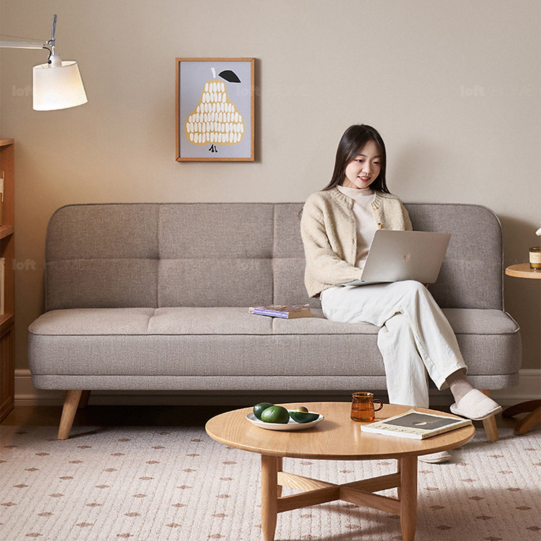 Scandinavian fabric sofa bed flexi detail 20.