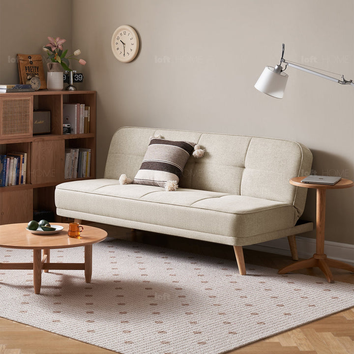 Scandinavian fabric sofa bed flexi detail 3.
