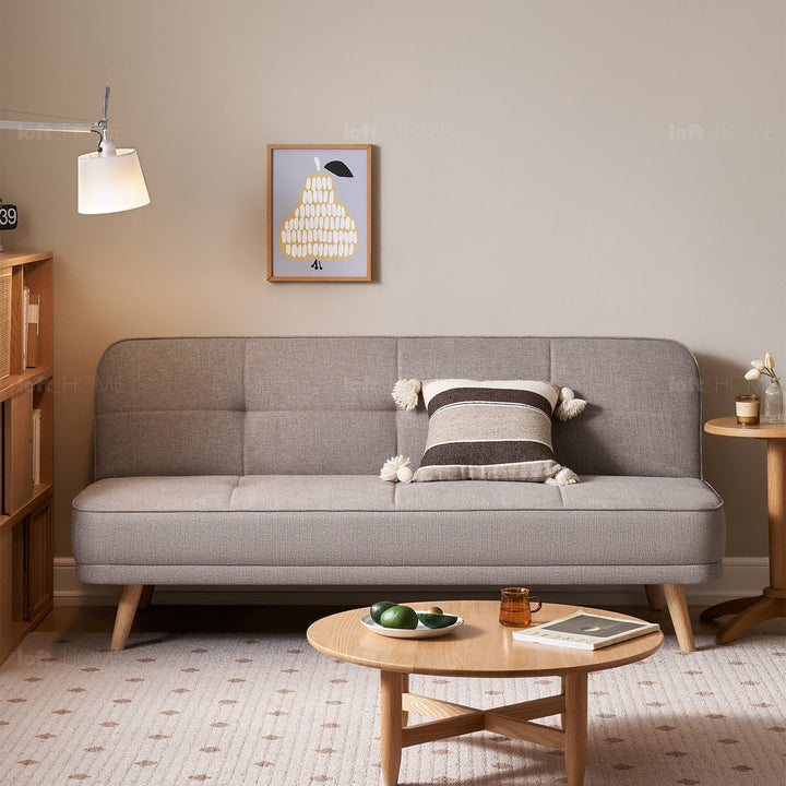 Scandinavian fabric sofa bed flexi detail 8.