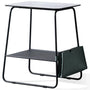 Bauhaus Glass Top Side Table VENA