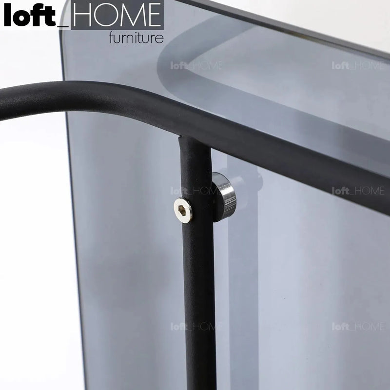 Bauhaus glass top side table vena environmental situation.