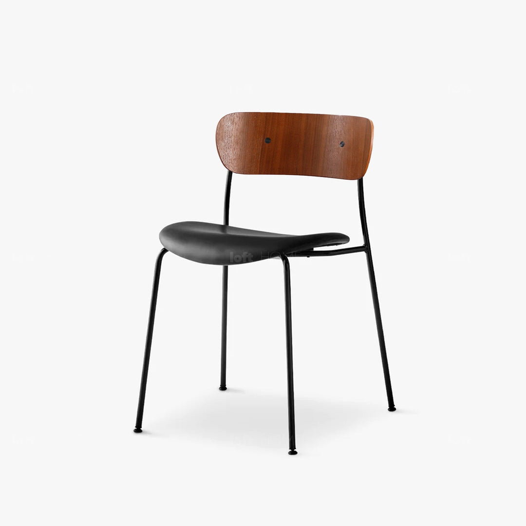 Scandinavian leather dining chair pavilion av1 color swatches.
