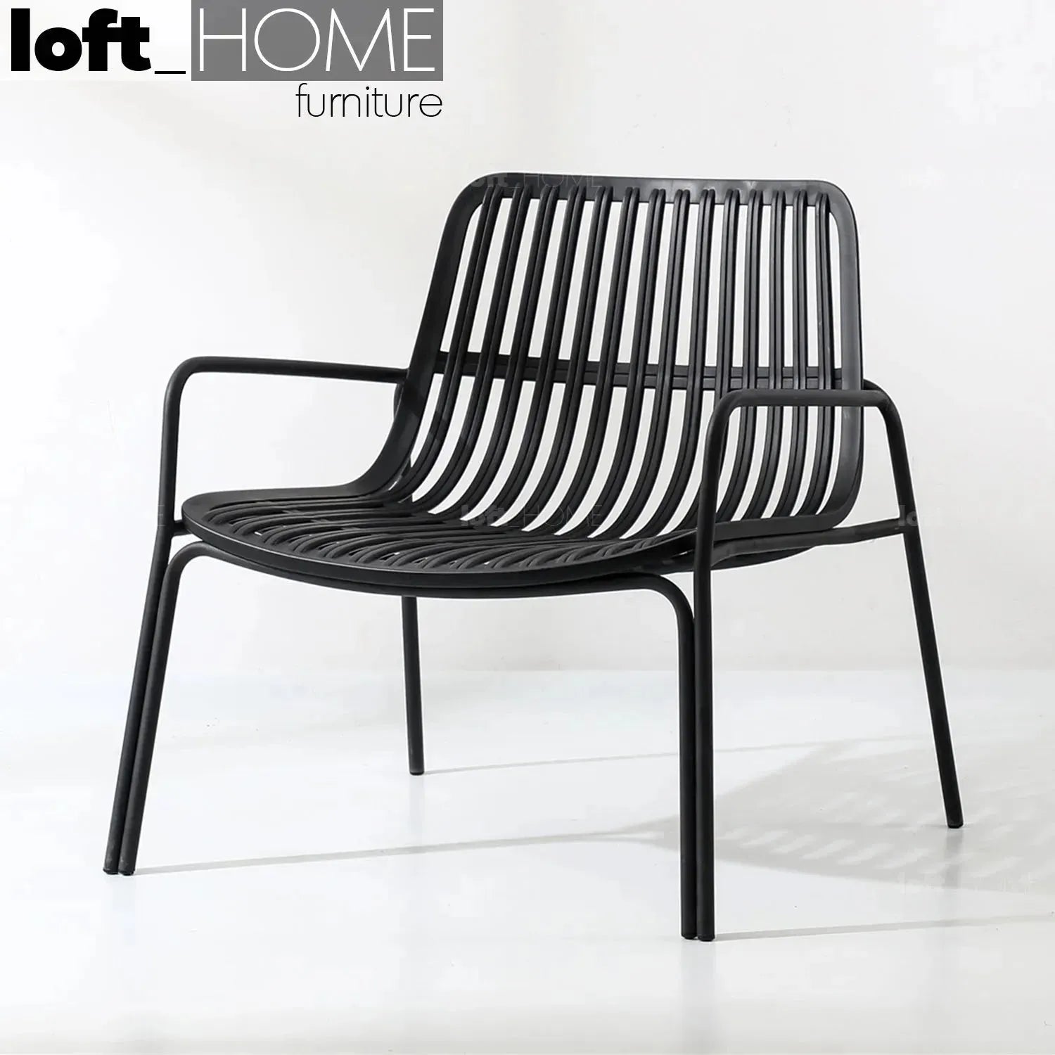Modern plastic 1 seater sofa rhonda conceptual design.