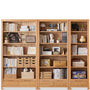 Scandinavian Oak Wood Bookshelf NORWAY