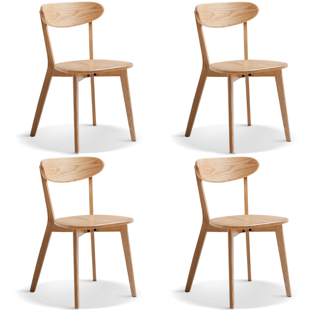 Scandinavian oak wood dining chairs elm environmental situation.