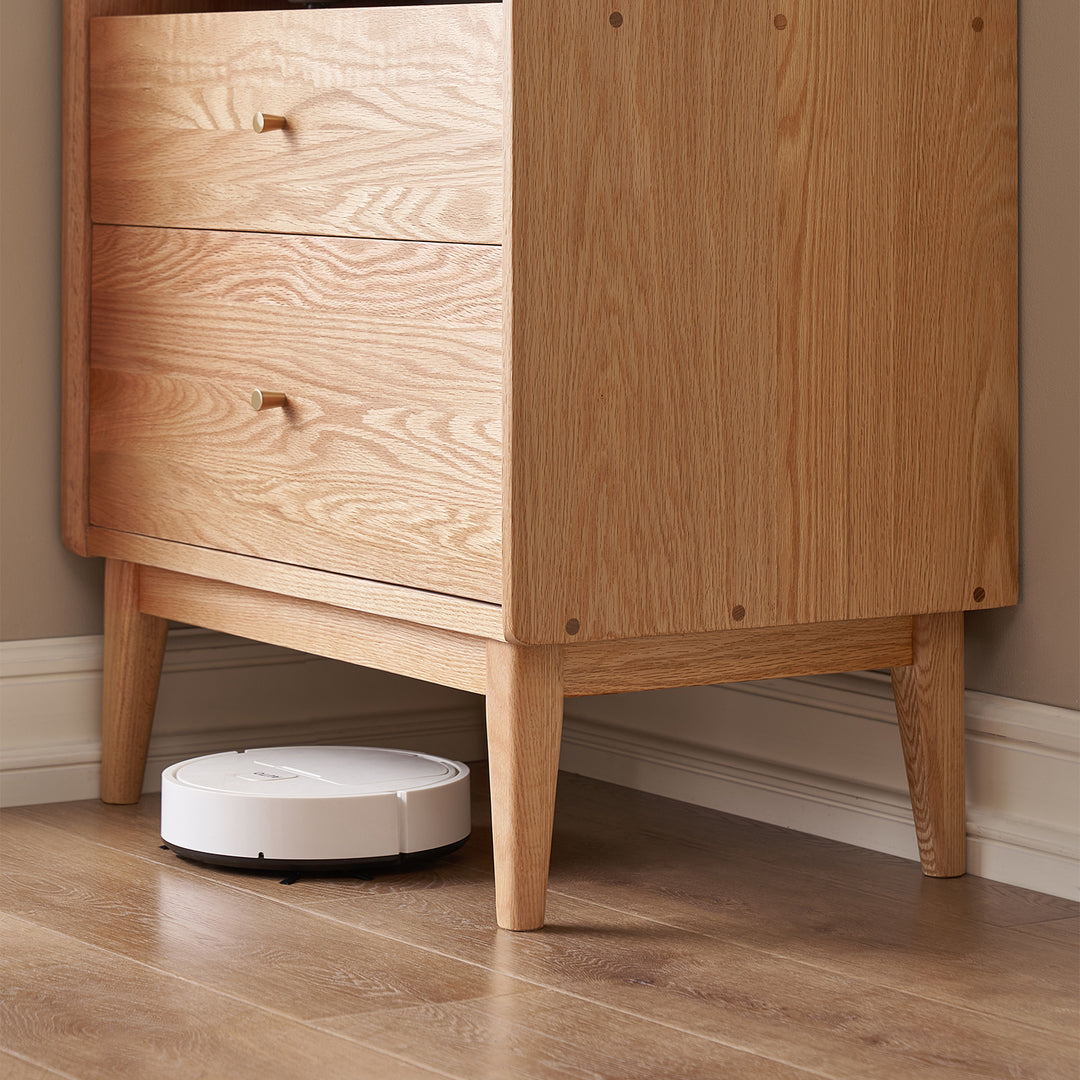 Scandinavian oak wood kitchen cabinet hemu conceptual design.