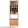 Scandinavian Oak Wood Kitchen Cabinet HEMU