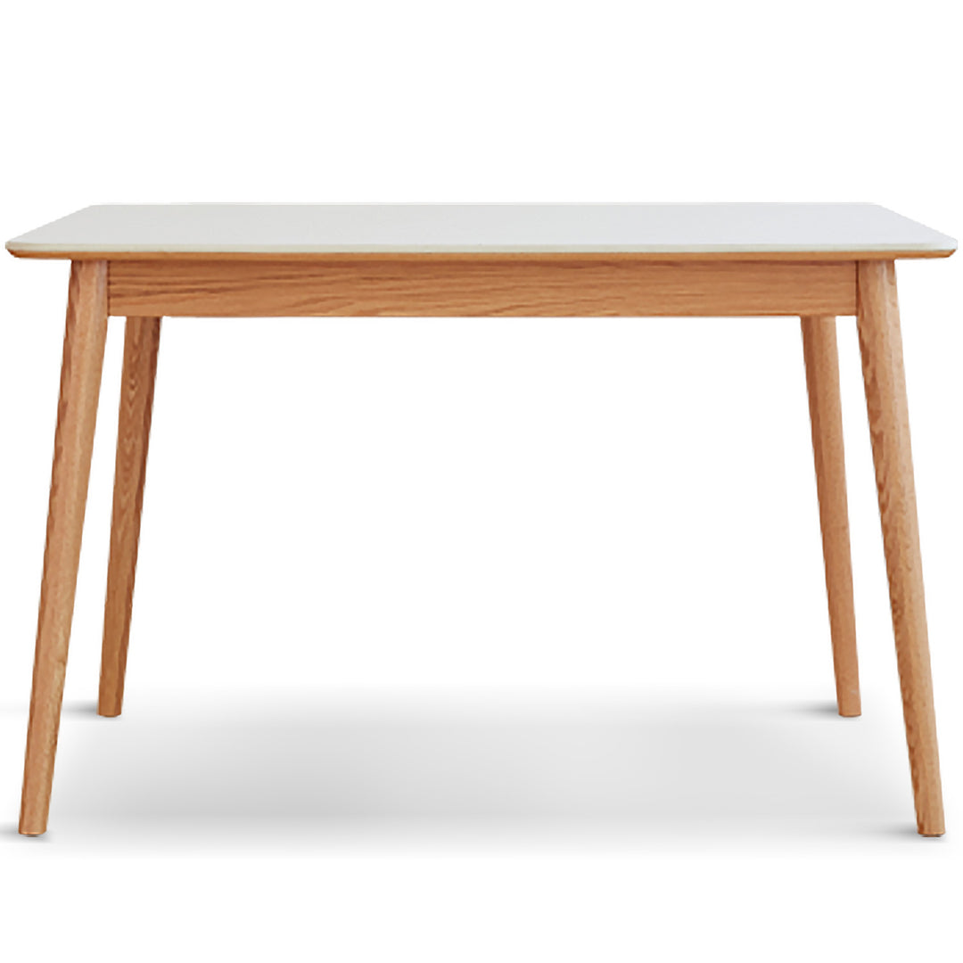 Scandinavian Oak Wood Sintered Stone Dining Table FORME