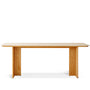 Scandinavian Oak Wood Sintered Stone Dining Table TIMELESS