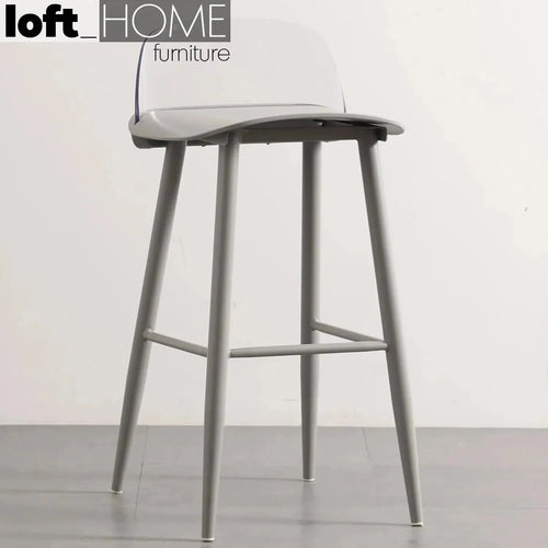 Bauhaus Plastic Bar Chair NORMANN PC GREY Good to Know Preview-1