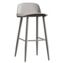 Contemporary Plastic Bar Chair NORMANN PP GREY
