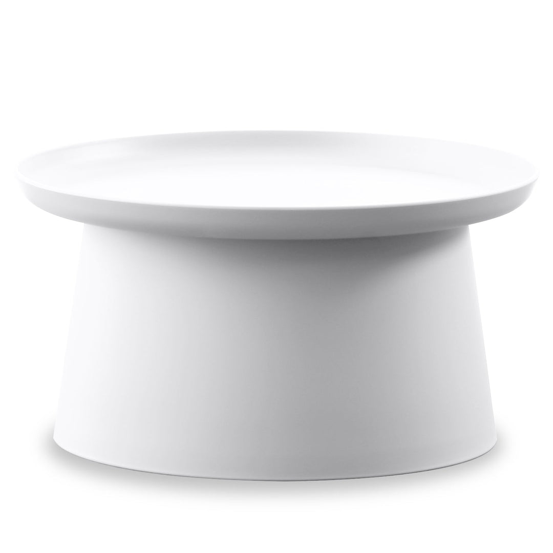 Scandinavian plastic coffee table macaron conceptual design.