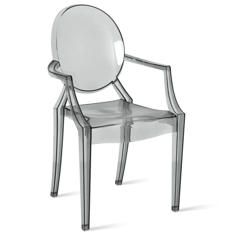 [Clearance] Dining Chair GHOST LOU | Grey | L565 x W540 x H930mm