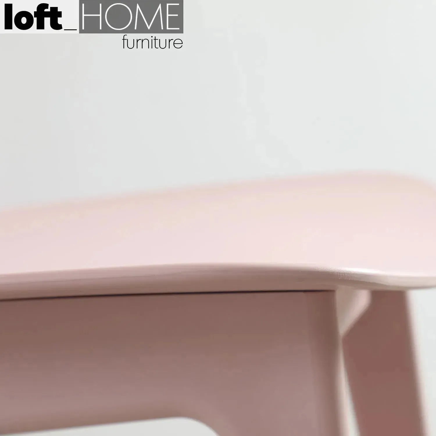 Contemporary plastic dining chair olga in still life.
