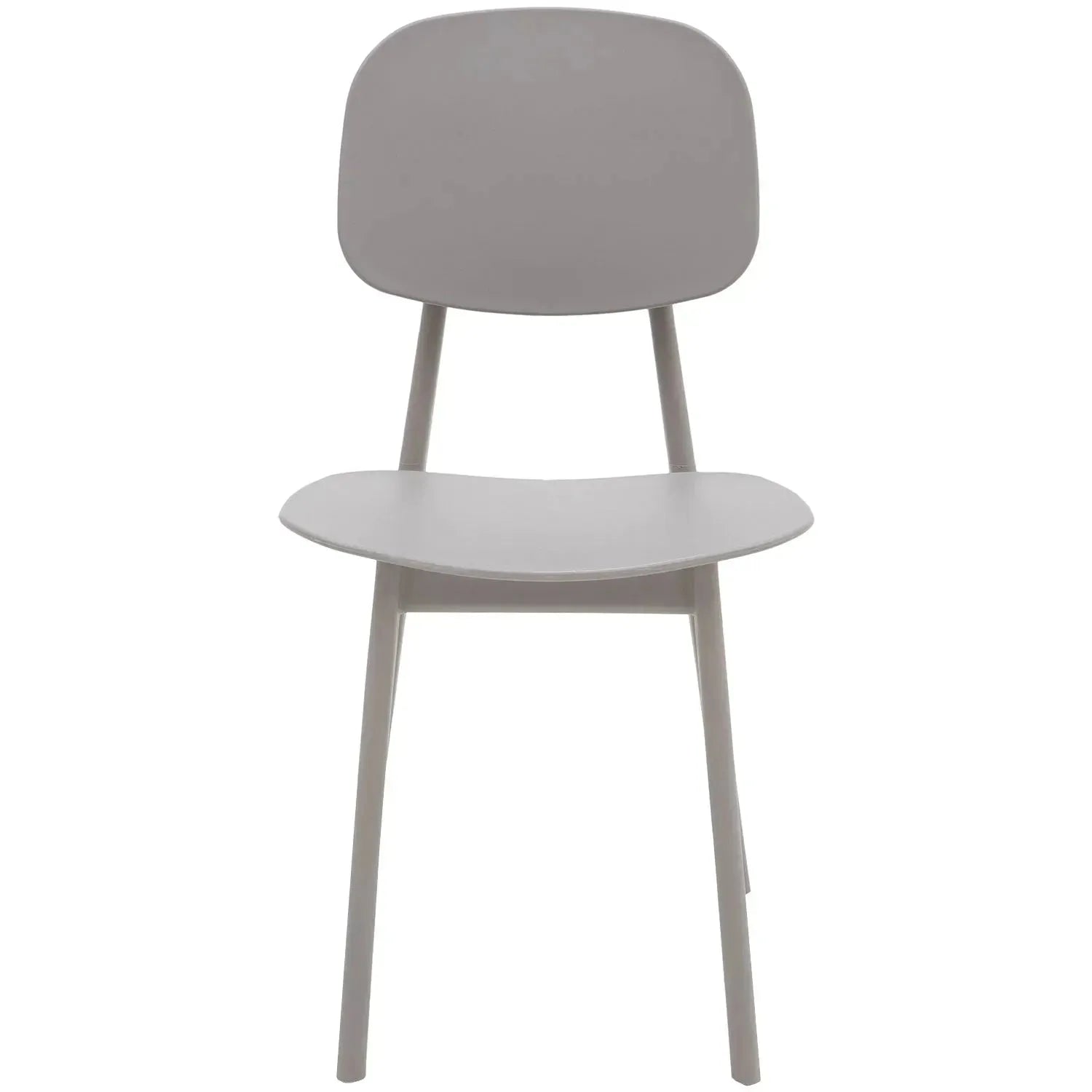 Contemporary plastic dining chair olga detail 5.