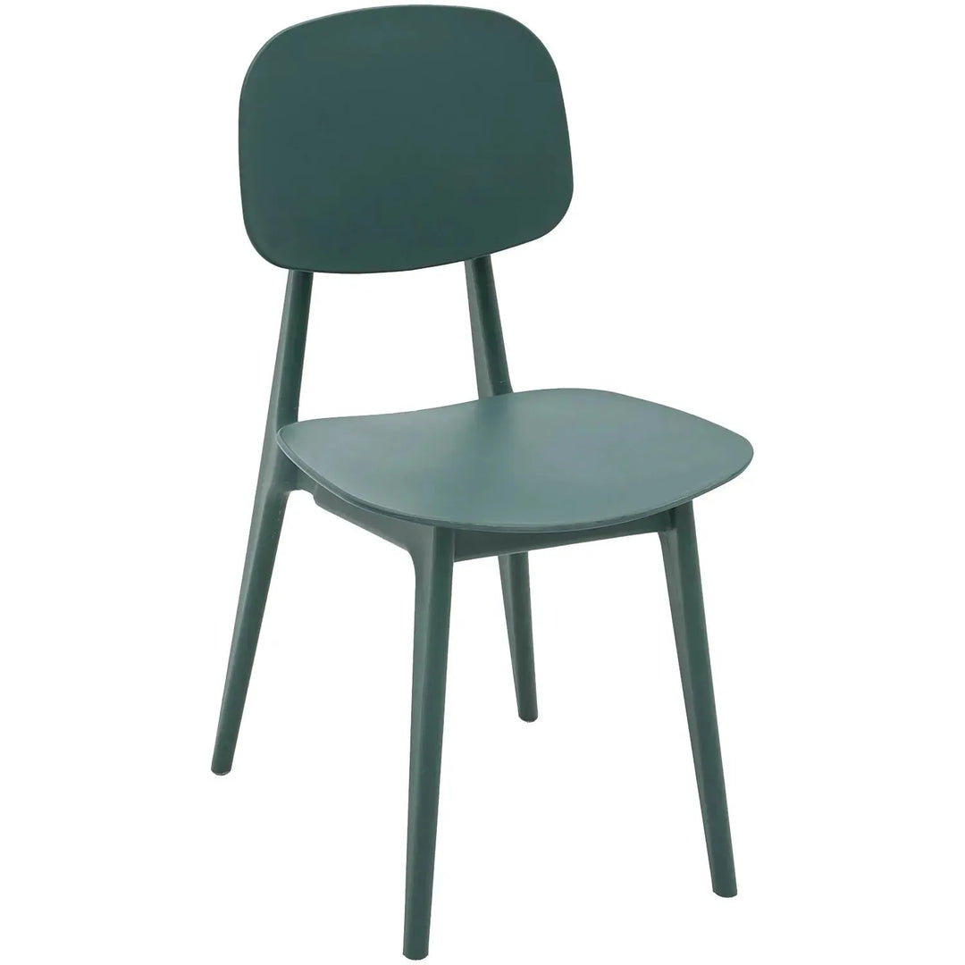 Contemporary plastic dining chair olga detail 10.