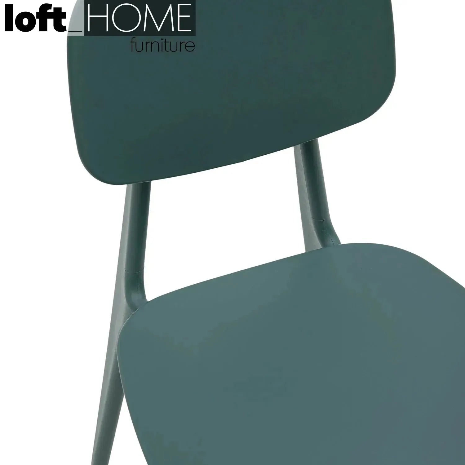 Contemporary plastic dining chair olga detail 17.