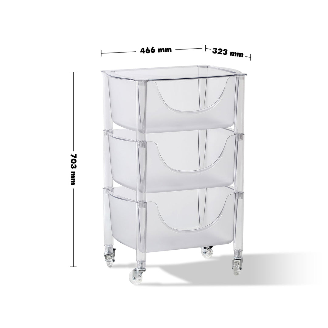 Scandinavian plastic drawer cabinet loja size charts.