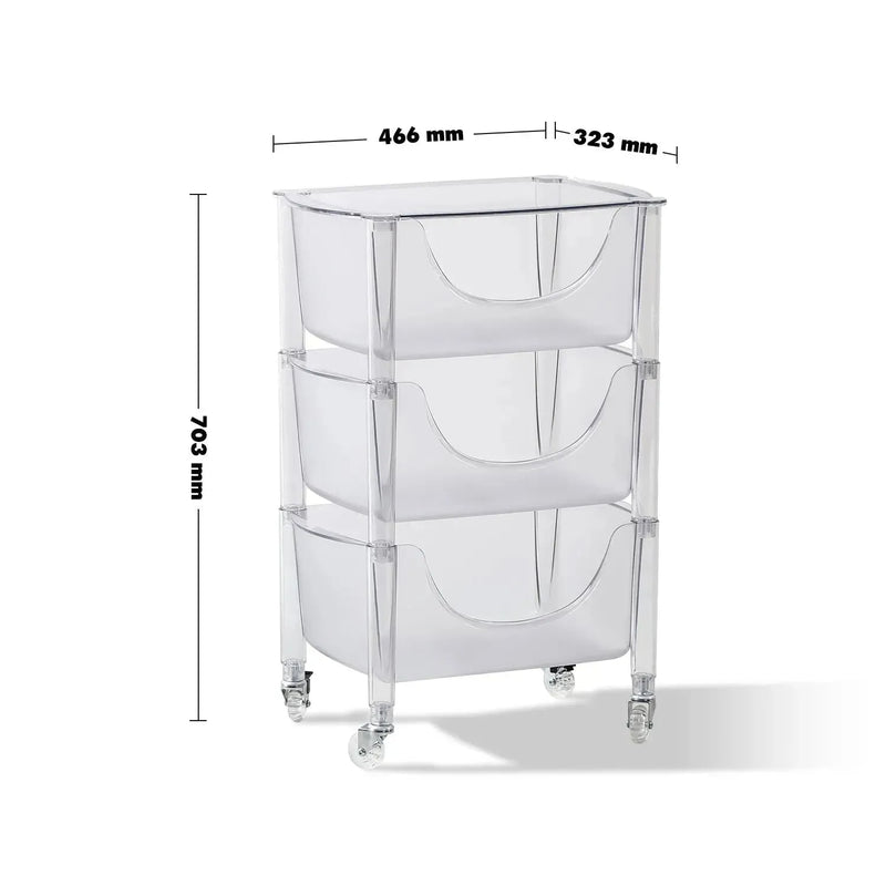 Bauhaus plastic drawer cabinet loja size charts.