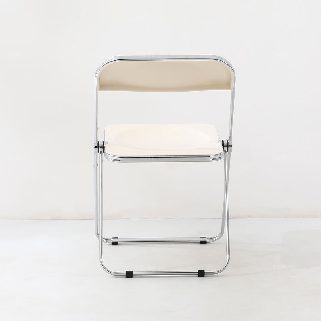 Scandinavian plastic foldable office chair fikas layered structure.